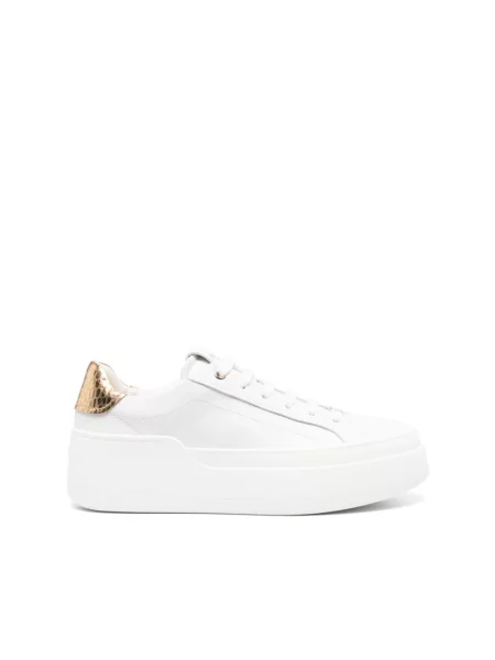 Sneakersy Salvatore Ferragamo skórzane białe
