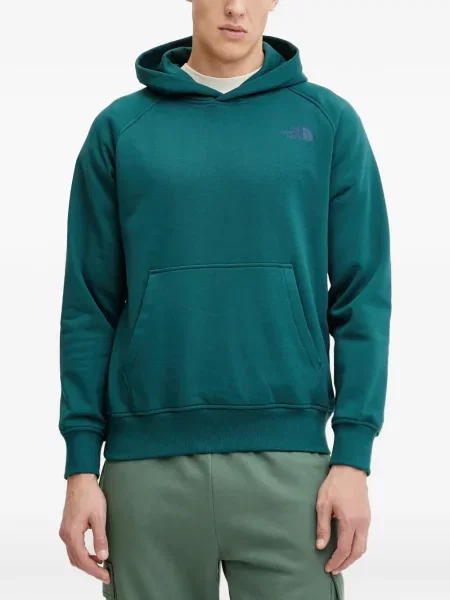 Hanorac cu glugă The North Face cu imagine verde