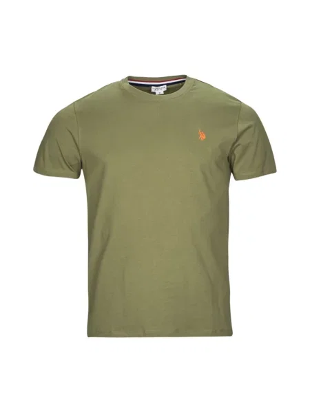 Koszulka polo U.s Polo Assn. z logo zielona
