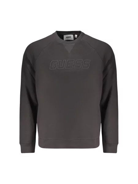 Guess bluza ALDWIN z nadrukiem czarny