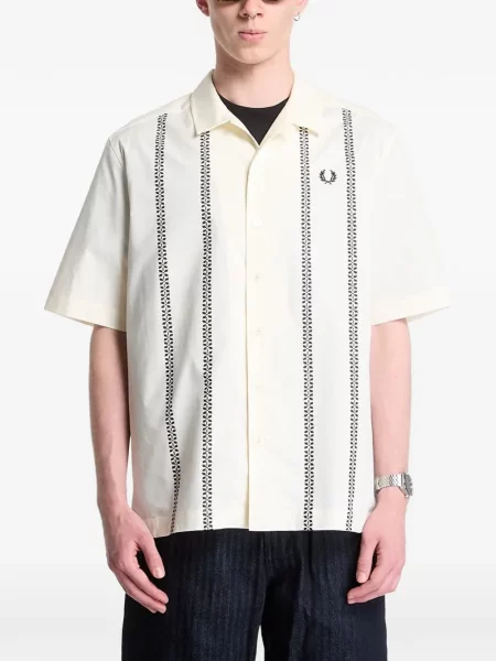 Gulerat cămașă Fred Perry cu imagine