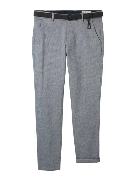 TOM TAILOR DENIM Chino kalhoty šedá
