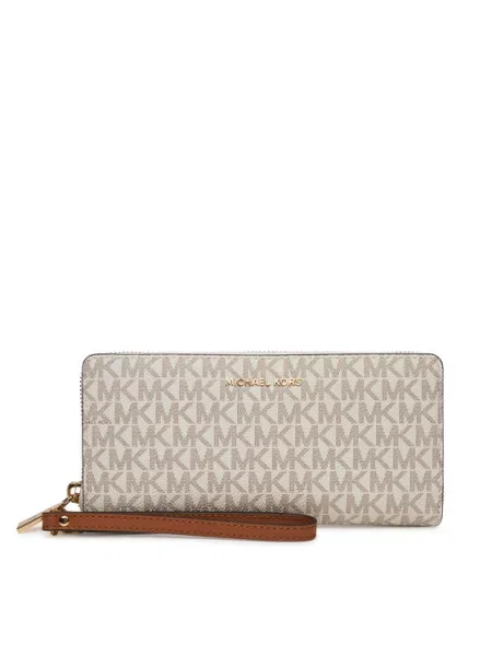 MICHAEL Michael Kors Veľká dámska peňaženka Écru béžová