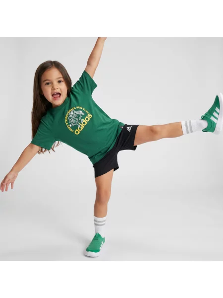 Tricou copii Adidas verde