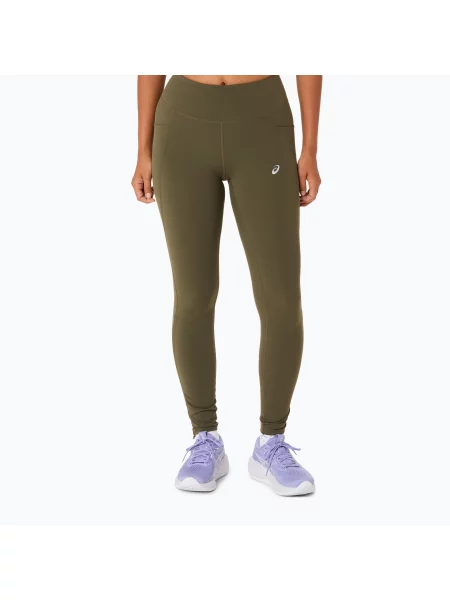 Регулируемый леггинсы Asics для бега хаки