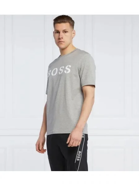 BOSS ORANGE Tricou Tetry gri