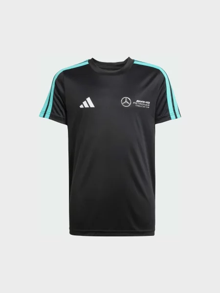 Детская спортивная футболка Adidas черная