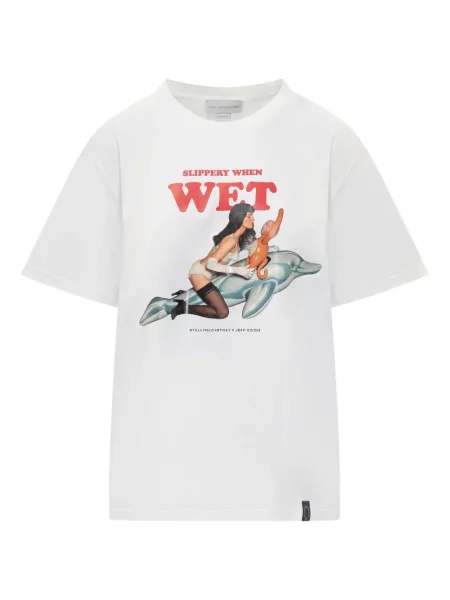Tricou Stella Mccartney alb