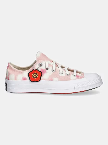 Πάνινα παπούτσια Converse x Kenzo ροζ