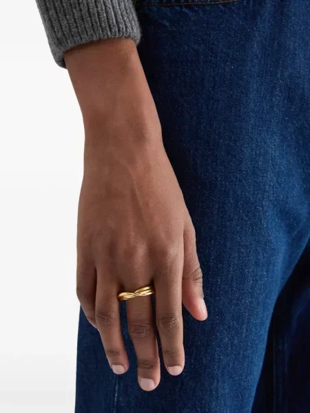 Inel Jil Sander galben