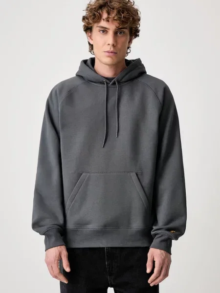 Carhartt WIP Hooded Chase hanorac cu glugă din pentru bărbați