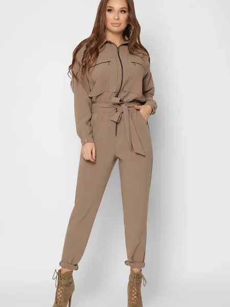CARICA Комбінезон бежевий