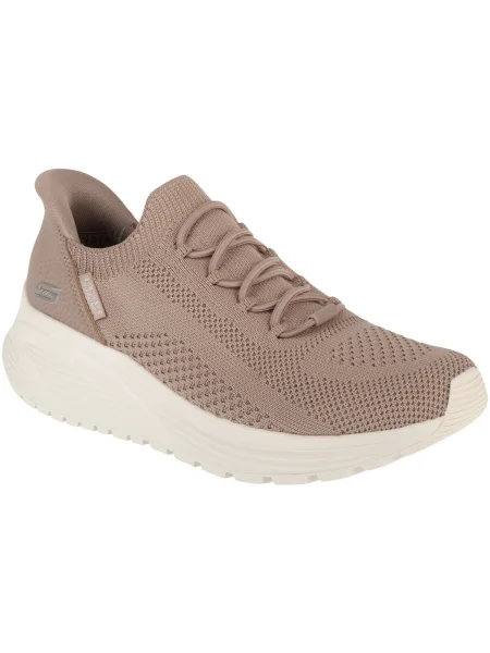 Bežecké bežecké topánky Skechers béžová