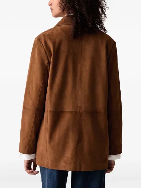 Odinė striukė Zadig&voltaire ruda