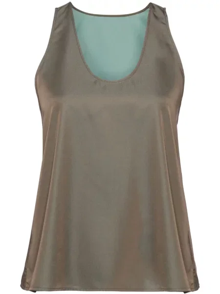 Tílko System na ramínka zelené