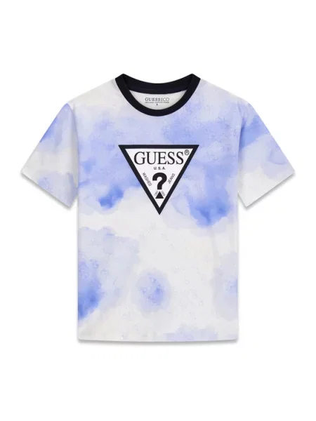 Guess T-Shirt Γαλάζιο μπλε