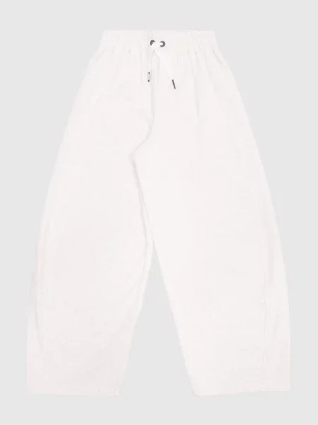 Детские спортивные штаны Brunello Cucinelli белые