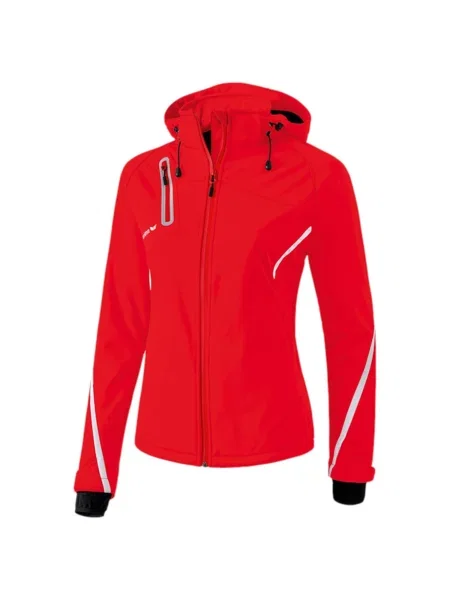 ERIMA Športna jakna rdeča / črna bela