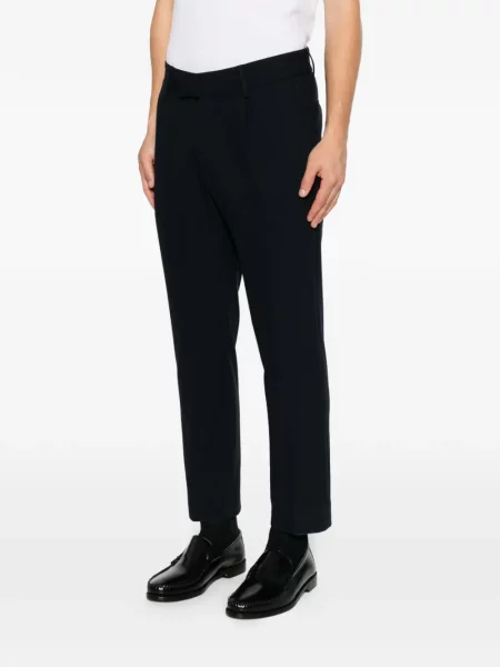 Cu centură pantaloni Karl Lagerfeld albastru