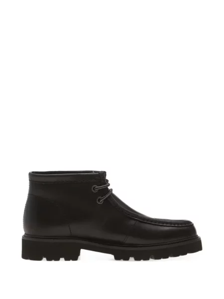 Cizme scurte Clarks din piele negru