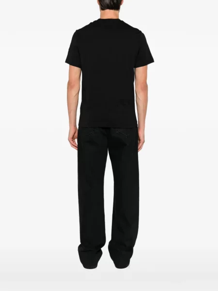 Tricou Moncler cu imagine negru