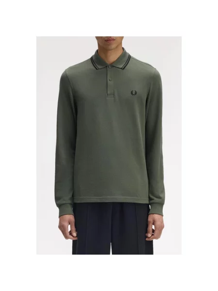Cămașă Fred Perry verde