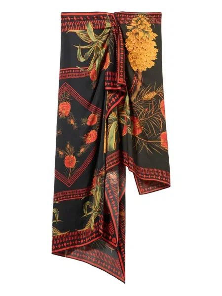 Fustă Blumarine cu imagine negru