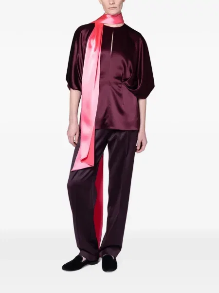 Top Roksanda drapat violet