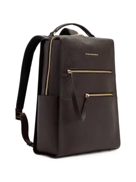 Rucsac Piquadro din piele maro