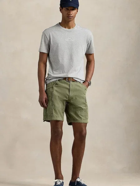 Тениска Polo Ralph Lauren с изчистен дизайн черно
