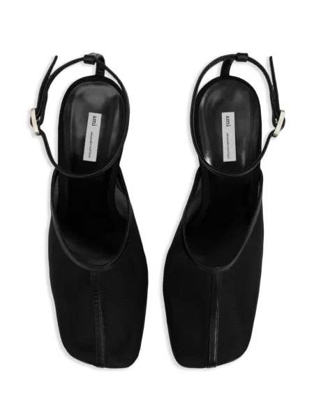 Papuci tip mules Ami Paris negru