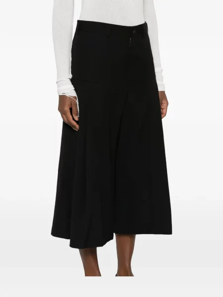 Vunene hlače Comme Des Garçons crna