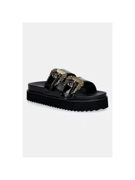 Versace Jeans Couture Klapki czarny