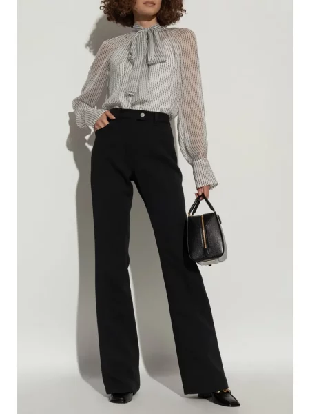 Šilkinis palaidinė Givenchy balta