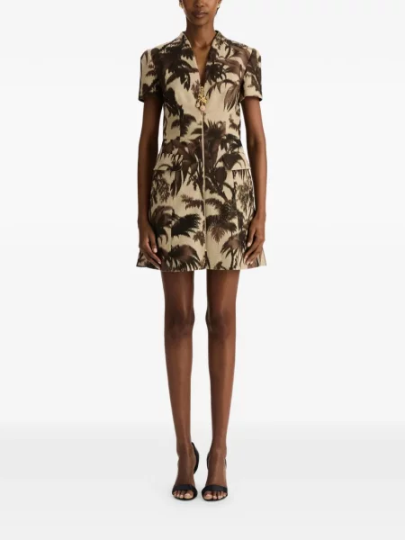 Rochie Oscar De La Renta din tweed