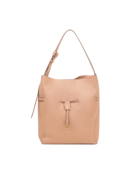 Torebka Gianni Chiarini skórzana beżowa