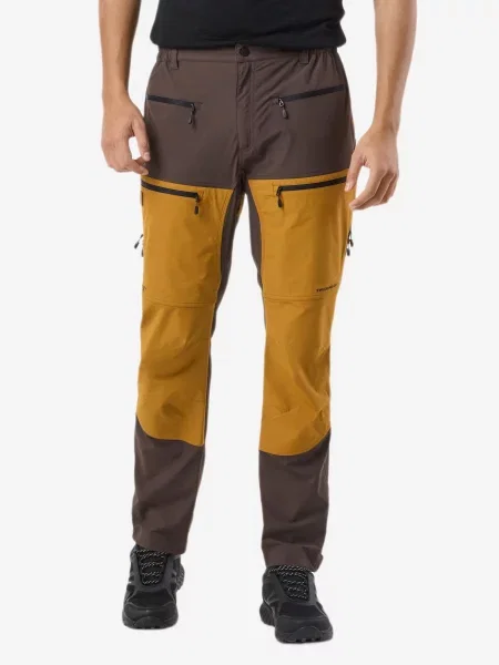 SWEDEMOUNT Outdoorové kalhoty Lofoten okrová