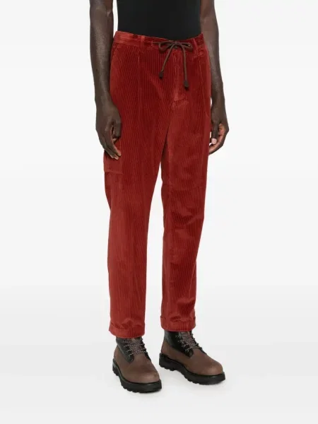 Kordbársony cargo nadrág Gran Sasso piros