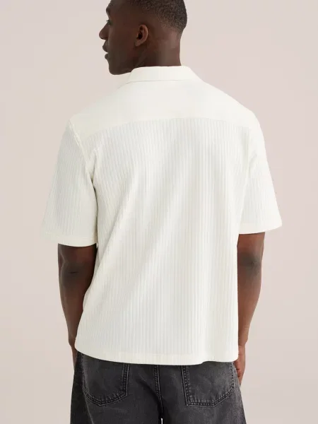 WE Fashion Kardigán ako vlna biela