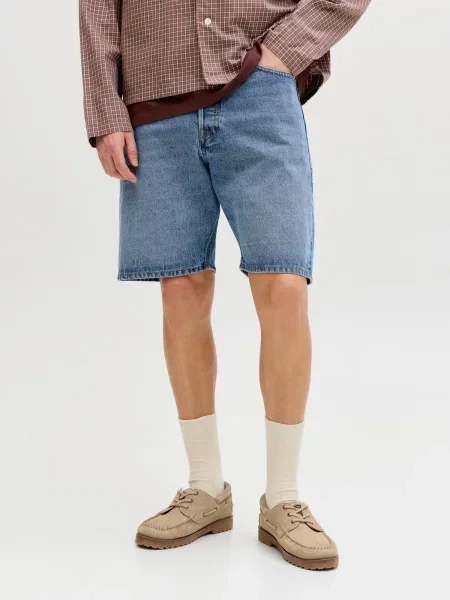 JACK & JONES Džínsy JJITONY JJORIGINAL denim modrá