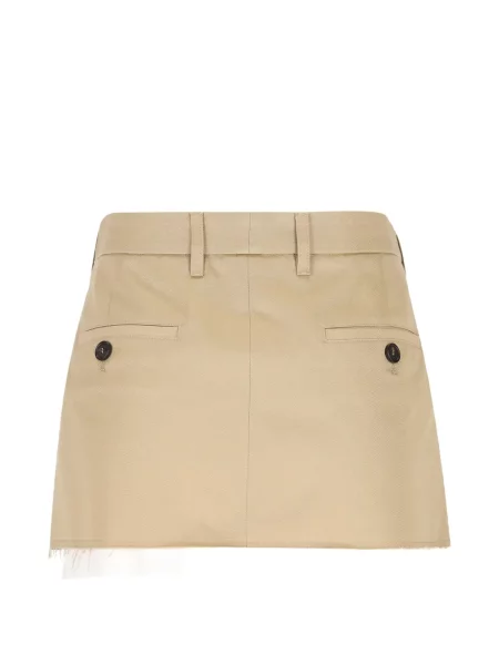Cu centură fusta mini Miu Miu