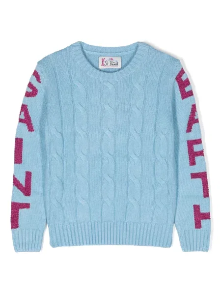Sweter dziecięcy Mc2 Saint Barth niebieski