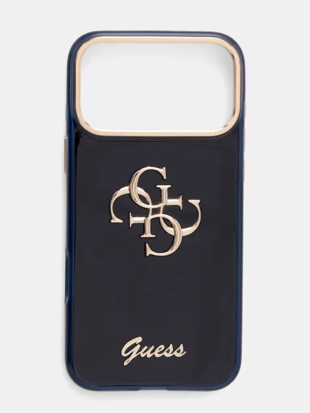 Guess torbica za telefon iPhone 17 Pro Max plava
