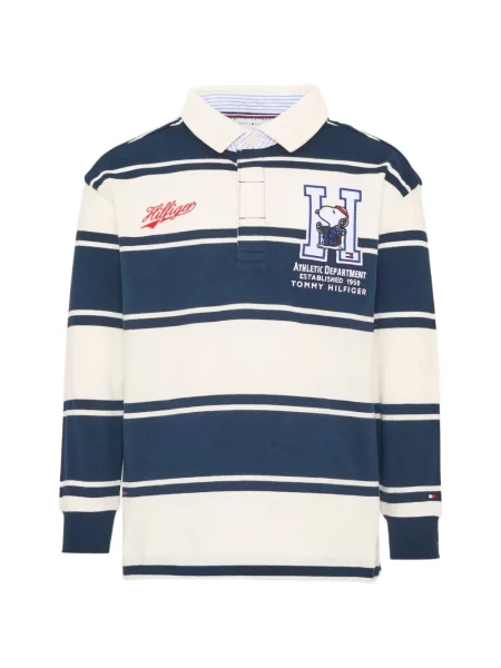 Koszulka polo dziecięca Tommy Hilfiger niebieska