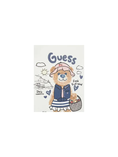 Guess Póló Regular Fit fehér