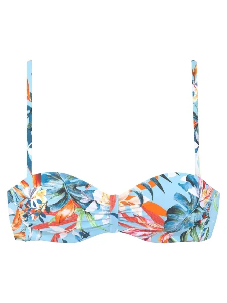 VENICE BEACH Bikini zgornji del / svetlo / temno zelena / oranžna modra