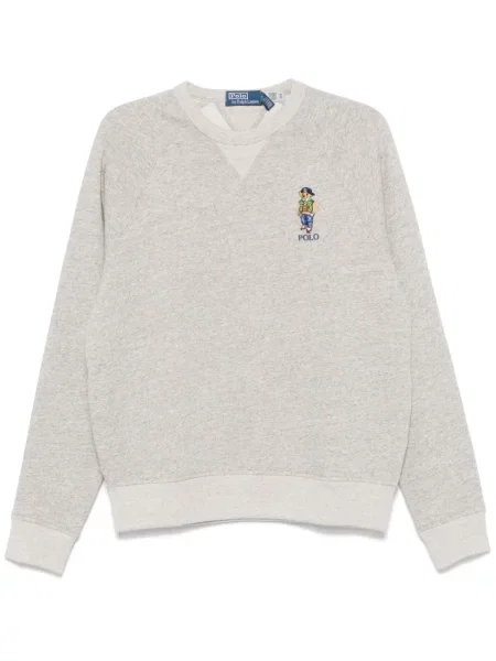 Tricou polo Polo Ralph Lauren gri