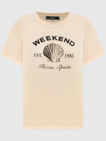 Футболка BORA Max Mara Weekend жовта