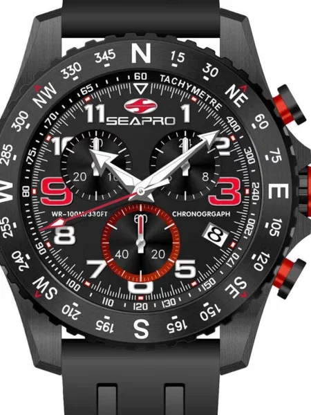 Ceas Seapro negru