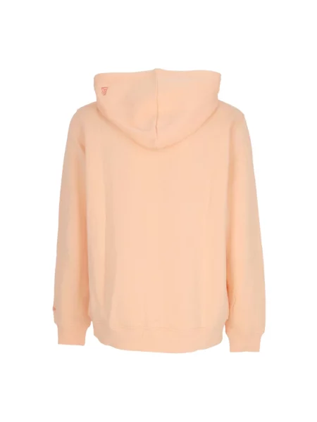 Bluza z kapturem New Era z kapturem pomarańczowa